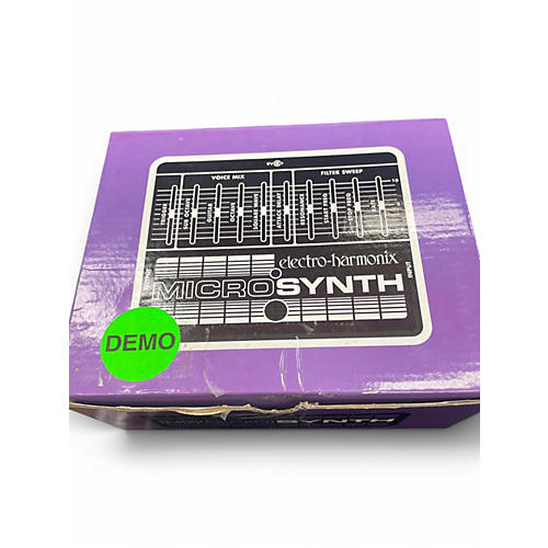 Used Electro-Harmonix Bass Micro Synth Bass Effect Pedal