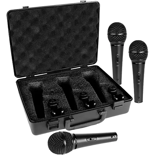 Behringer Ultravoice XM1800S Microphone 3-Pack