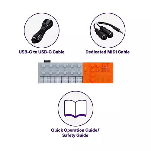 Yamaha SEQTRAK Music Creation Station Orange