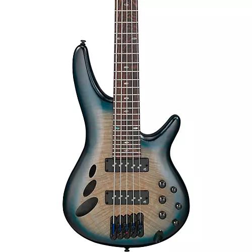 Ibanez SRD905 5-String Electric Bass Guitar Cosmic Blue Starburst Low Gloss