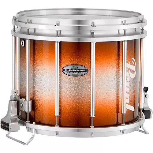 Pearl Championship Maple Varsity FFX Marching Snare Drum Burst Finish 13 x 11 in. Yellow Silver #963