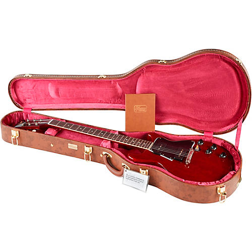 Gibson Custom 1960 Les Paul Special Double-Cut Electric Guitar VOS Cherry Red
