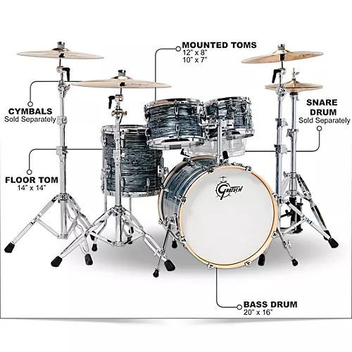 Gretsch Drums Renown 4-Piece Shell Pack With 20