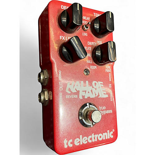 Used TC Electronic Hall Of Fame Reverb 1 Effect Pedal
