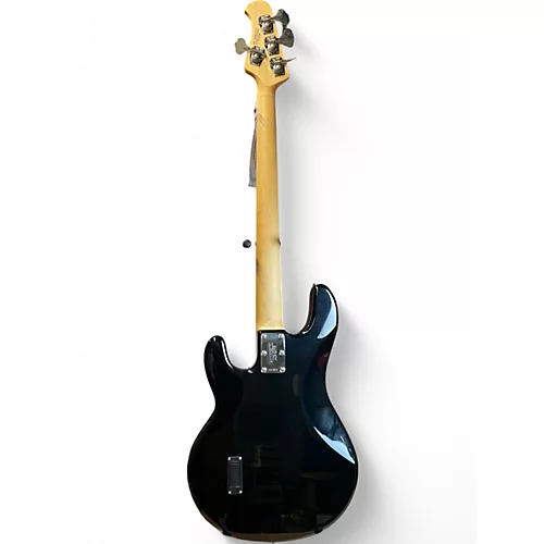 Used 2007 Ernie Ball Music Man Stingray H Black Electric Bass Guitar Black
