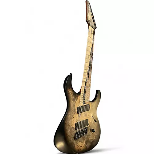 Used Legator N7OD GRAY BURL Solid Body Electric Guitar GRAY BURL