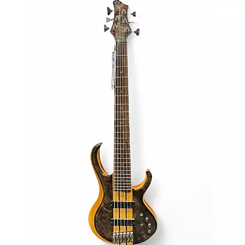 Used Ibanez btb846 natural blue Electric Bass Guitar natural blue