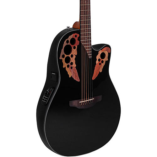 Ovation CE44 Celebrity Series Elite Mid-Depth Acoustic-Electric Guitar Reverse Blue Burst