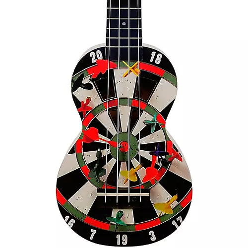 Mahalo Art Series Soprano Ukulele With Bag Tiki Motif