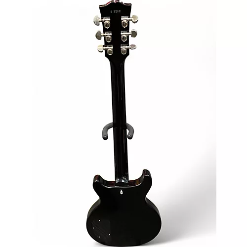 Used Gibson custom shop les paul special double cut trans black Solid Body Electric Guitar trans black