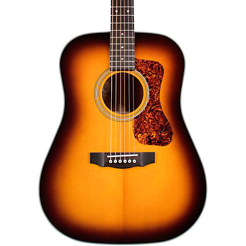 Guild D-140 Westerly Collection Dreadnought Acoustic Guitar Cherry Burst