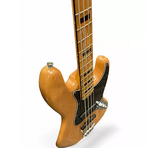 Used Squier Classic Vibe 70s Jazz Bass Natural Electric Bass Guitar Natural