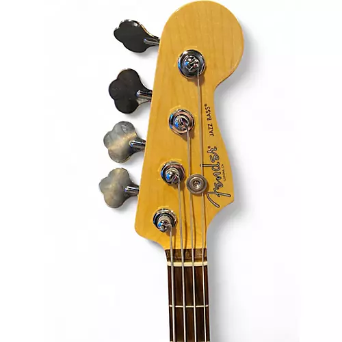 Used Fender American Professional Jazz Bass Candy Apple Red Metallic Electric Bass Guitar Candy Apple Red Metallic