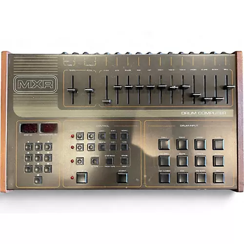 Used MXR 185 Drum Computer Drum Machine
