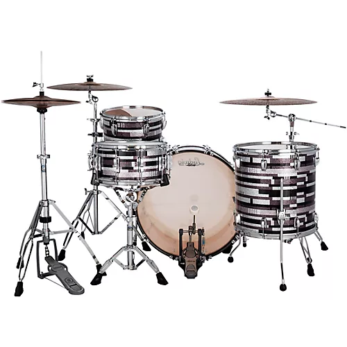 Ludwig Classic Maple 3-Piece Pro Beat Shell Pack with 24 in. Bass Drum Digital Sparkle