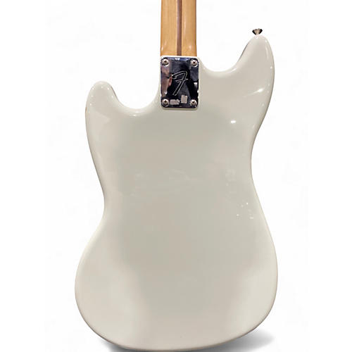 Used Fender Mustang Bass Sonic Blue Electric Bass Guitar Sonic Blue