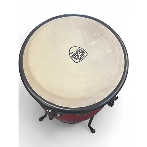 Used LP 11in Cosmic Percussion Conga Red Drum Red 29