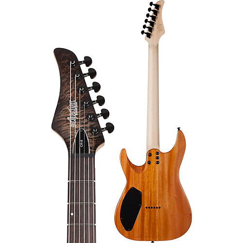 Schecter Guitar Research CR-6 Electric Guitar Aquaburst