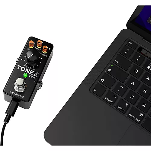 IK Multimedia TONEX One Modeling Amp & Distortion Effects Pedal Black