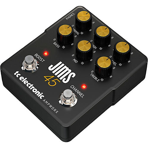 TC Electronic Ampworx JIMS 45 Preamp Pedal Black