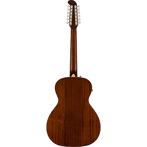 Fender California Villager 12-String Acoustic-Electric Guitar Aged Natural
