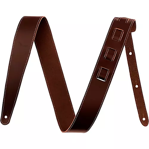 Fender Essentials Leather Strap Tan 2 in.