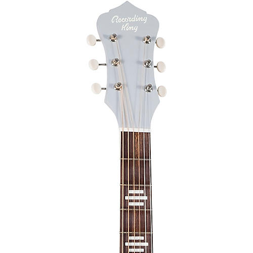 Recording King Dirty 30s 7 Single 0 RPS-7 Acoustic Guitar Black