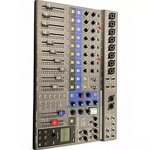 Used Zoom L-12 with case Unpowered Mixer