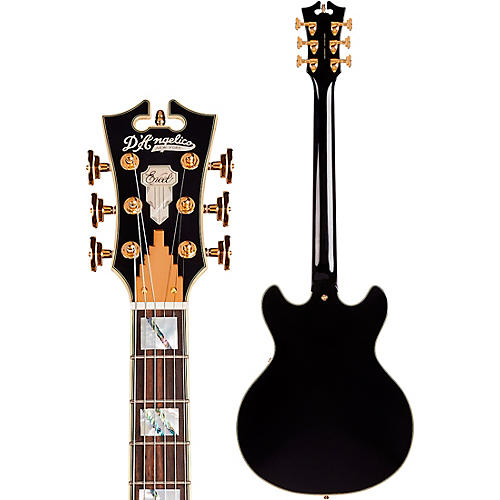 D'Angelico Excel Mini DC Semi-Hollow Electric Guitar Viola