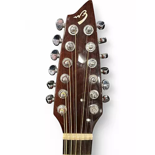 Used Breedlove Atlas Series Studio C250/SME-12 Natural 12 String Acoustic Electric Guitar Natural