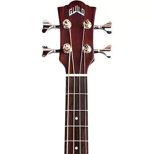 Guild Jumbo Junior Acoustic-Electric Bass Guitar Flame Maple