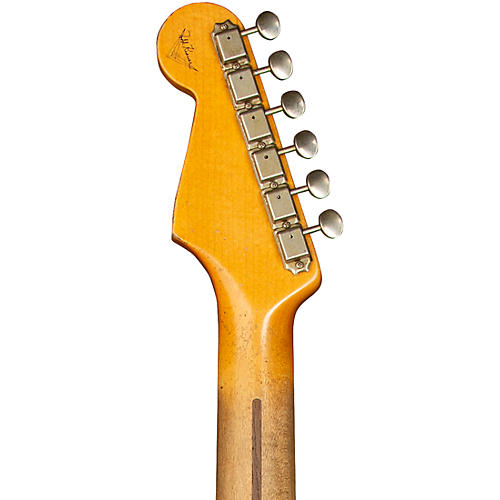 Fender Custom Shop 1958 Stratocaster Journeyman Relic Electric Guitar Masterbuilt by Todd Krause Black