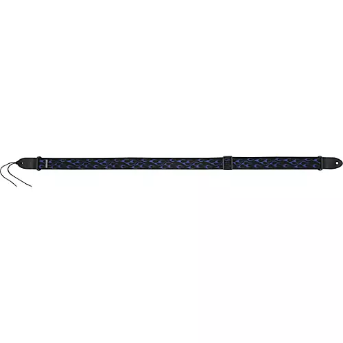 Dunlop D-38 Flambe Nylon Guitar Strap Gray