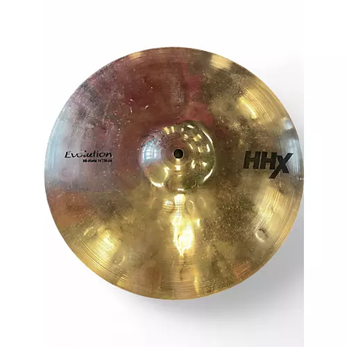 Used SABIAN 14in HHX Evolution Hi Hat Pair Cymbal 33