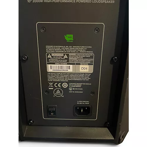 Used Mackie SRM210 Powered Speaker