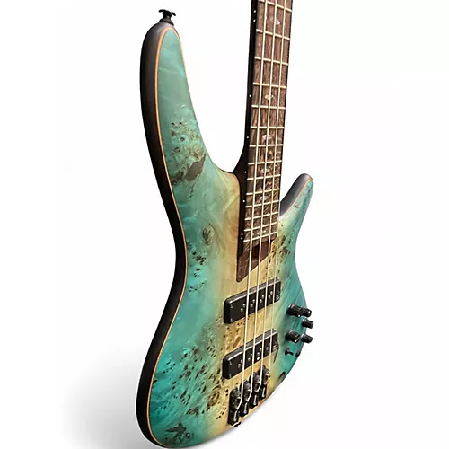 Used Ibanez SR1600B Caribbean Shoreline  Electric Bass Guitar Caribbean Shoreline