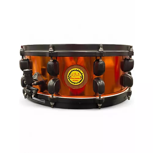 Used TAMA 14in RB1455 Metallic Orange Drum Metallic Orange 33