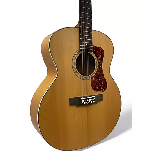 Used Guild F2512E Natural 12 String Acoustic Electric Guitar Natural