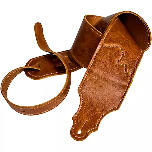Franklin Strap Jackson Hole Aged Leather Guitar Strap Gray