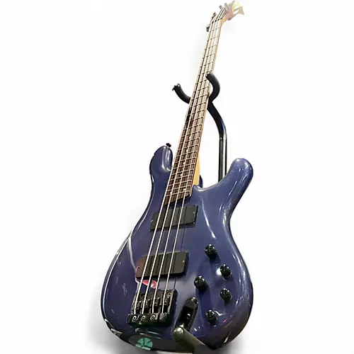 Used Ibanez EDB400 Jewel Blue Electric Bass Guitar Jewel Blue
