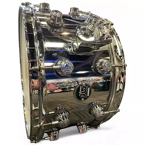 Used DW 14X8 Performance Series Snare Steel Drum Steel 216