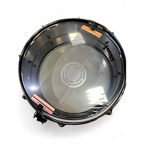 Used TAMA 14X6.5 Metalworks Snare black nickel Drum black nickel 213