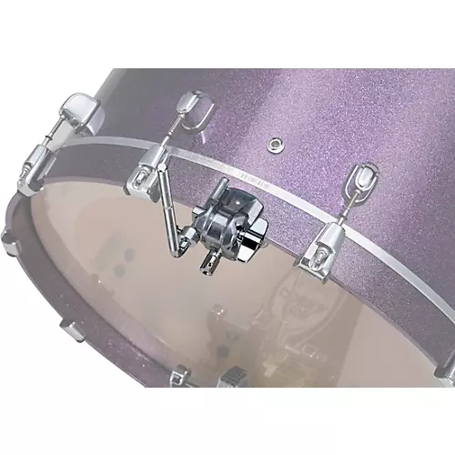 TAMA Cowbell Holder on Bass Drum