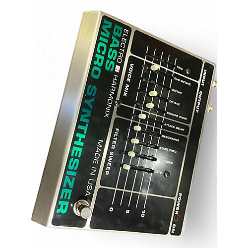 Used 2000 Electro-Harmonix Bass Micro Synth Bass Effect Pedal