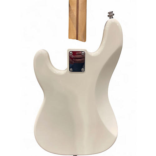 Used Fender Standard Precision Bass Olympic White Electric Bass Guitar Olympic White