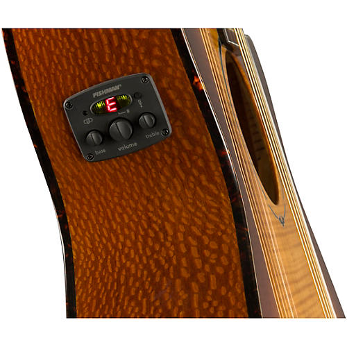 Fender FA-345CE Auditorium Acoustic-Electric Guitar 3-Tone Tea Burst