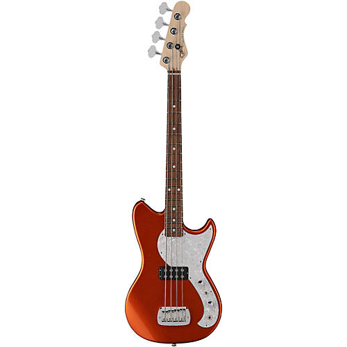 G&L Fullerton Deluxe Fallout Shortscale Electric Bass 3-Tone Sunburst