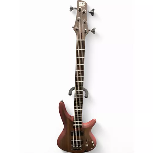 Used Ibanez SRC6 Natural Electric Bass Guitar Natural