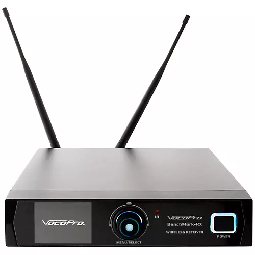 VocoPro Benchmark-LAV: True diversity PLL wireless bodypack system with lavalier mic