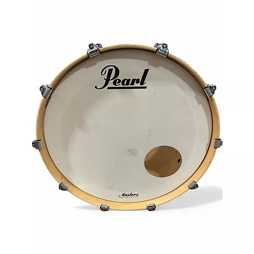 Used Pearl 5 Piece MASTERS MAPLE COMPLETE BURNT COPPER Drum Kit BURNT COPPER